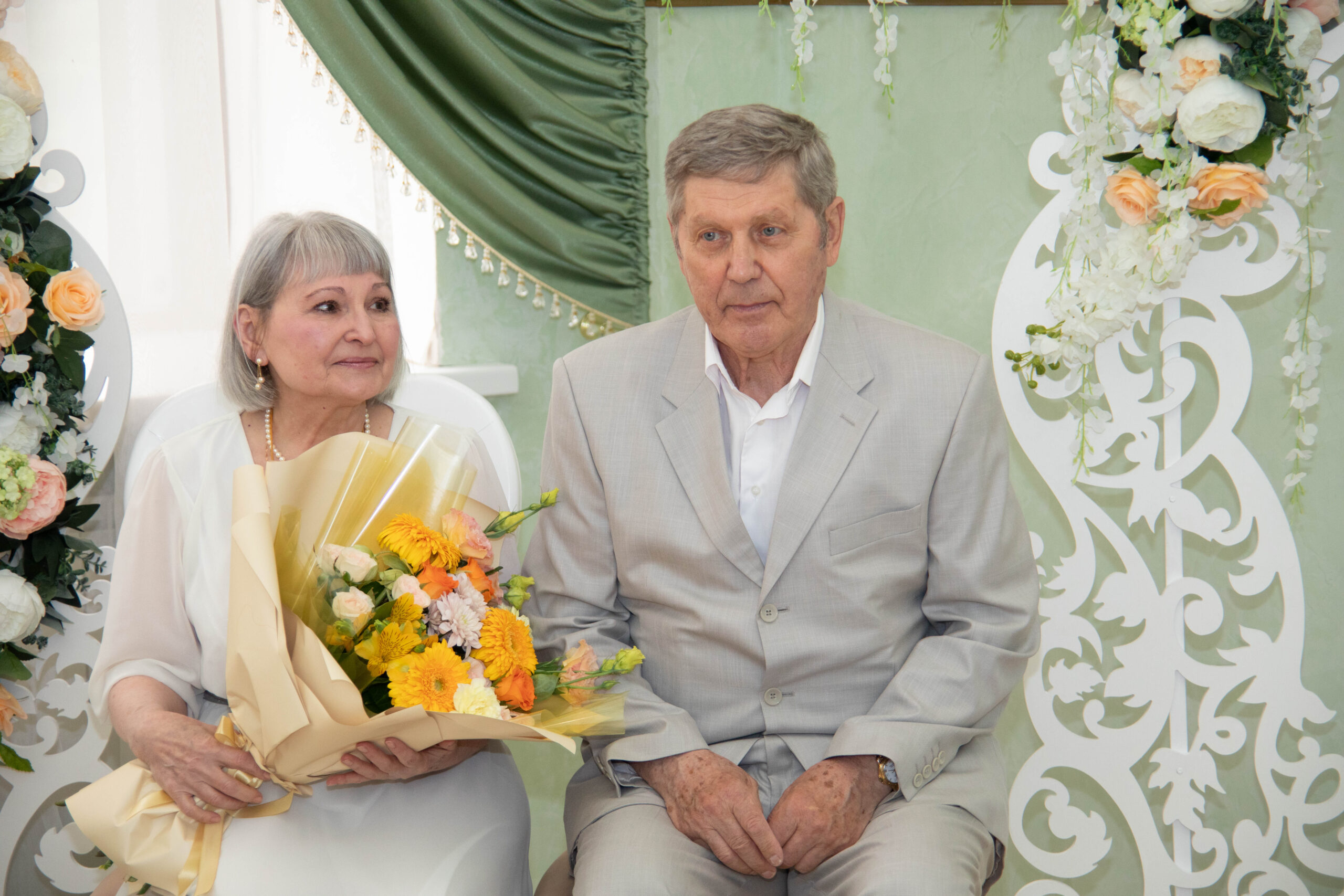 Золотой юбилей супругов Петровых